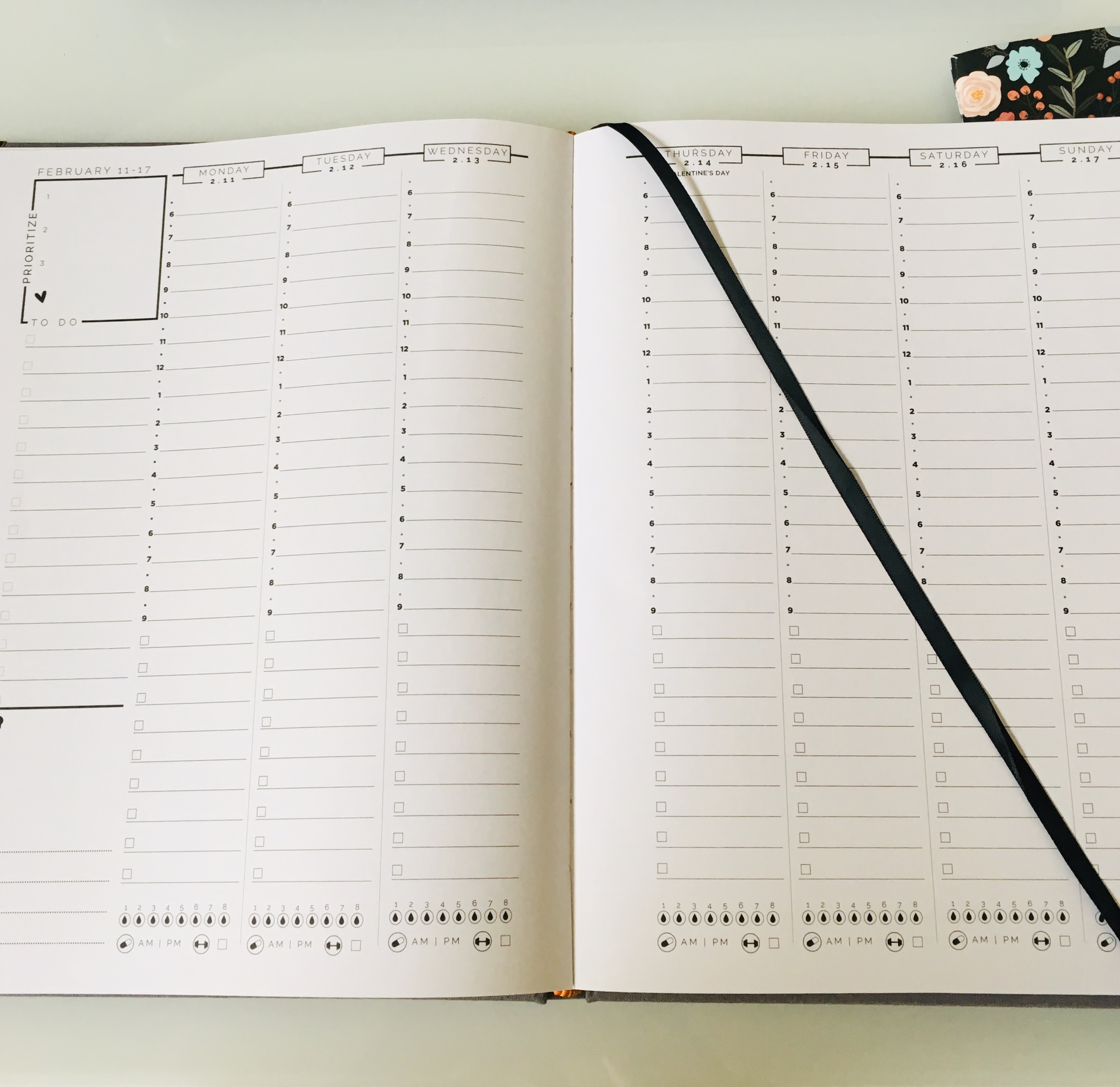 Start planner weekly